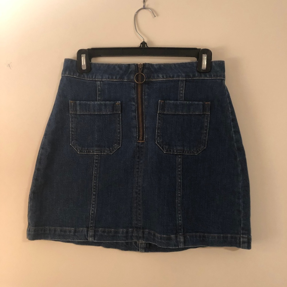 Madewell Jean Skirt